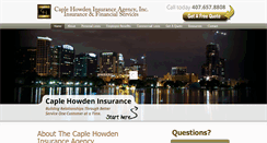 Desktop Screenshot of howdeninsurance.com